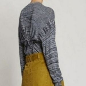 Proeza Schouler Marl Silk Sweater Knit Top Size XS